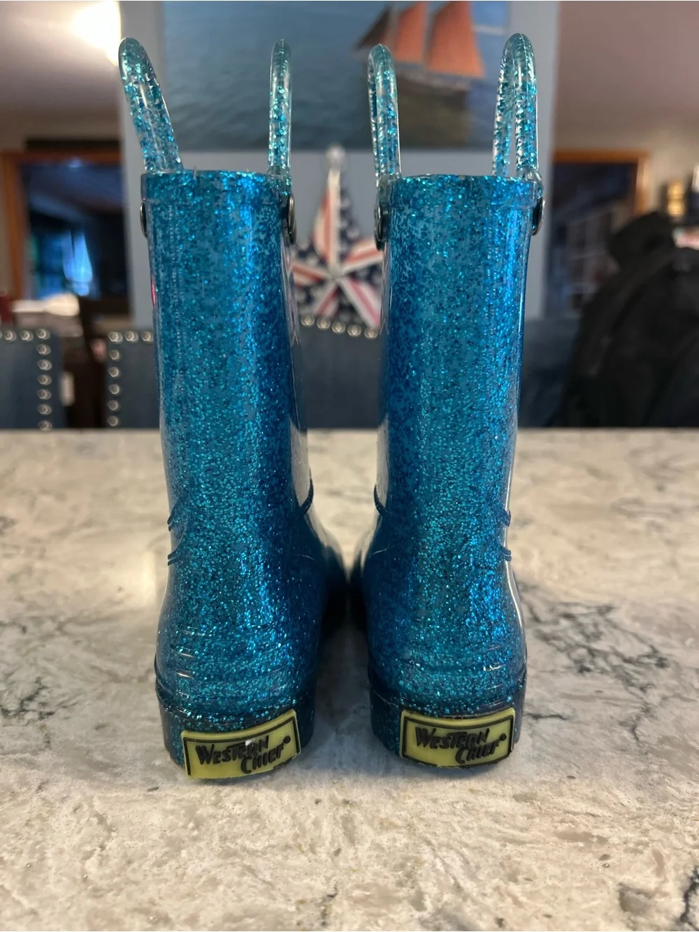 Western Chief Kids Glitter Pull-On Boots